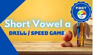 Reading Drills  Short Vowel a  FAST  #PhonicsGames