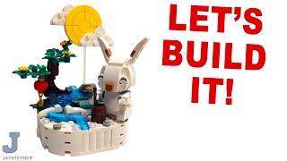 LEGO 2023 Jade Rabbit 40643 Build & Review