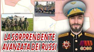 La sorprendente avanzata dei russi.