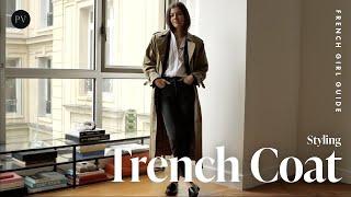 French Girl Guide How to Wear Trench Coat