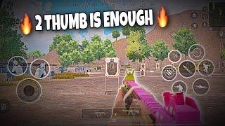 2 Thumb is enough  2 finger control bgmi  jonathan control pubg mobile @JONATHANGAMINGYT