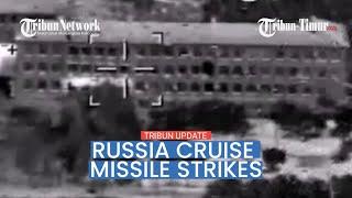  Russia cruise missiles strike against Ukraine foreign-manufactured military hardware storage sites