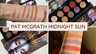 Pat McGrath Midnight Sun Review ️  3 looks 1 palette