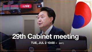 NEWS SPECIAL 29th Cabinet meeting