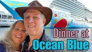 Ocean Blue Restaurant on NCL Breakaway = Yum