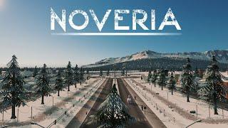 How To Start A SNOW City With Beautiful Detailing In Cities Skylines  Noveria