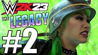 WWE 2K23 My Rise The Legacy Gameplay Walkthrough Part 2 - Money in the Bank