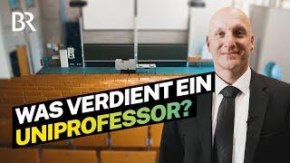 Uni statt Großkanzlei Das Gehalt als Jura-Professor fürs Lehren & Forschen I Lohnt sich das? I BR