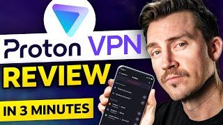 ProtonVPN review  Solving Proton VPN in 3 minutes Is It GOOD?