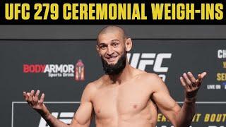 UFC 279 Ceremonial Weigh-Ins  ESPN MMA