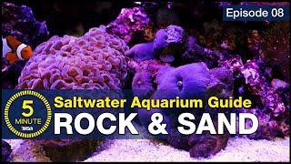 See how easy live rock and sand selection can be Aquascaping a beginner saltwater aquarium