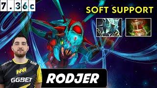 Rodjer Weaver Soft Support - Dota 2 Patch 7.36c Pro Pub Gameplay