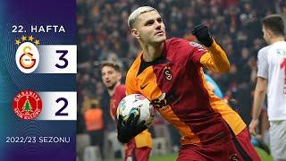 Galatasaray 3-2 HK Ümraniyespor  22. Hafta - 202223