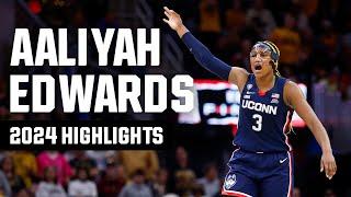 Aaliyah Edwards 2024 NCAA tournament highlights