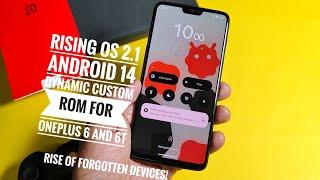 oneplus 6 and 6t android 14 custom rom rising os 2.1  The rise of new dynamic custom rom