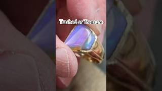 Restoring a Broken Opal Ring with a Diamond Upgrade