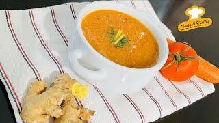 Ginger Soup  Soup for cold and cough  Vegetable Soup  Soup Recipes