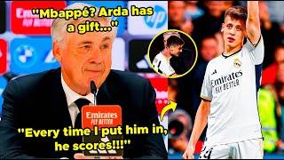  WOW Look what ANCELOTTI SAID about ARDA GULER ANCELOTTI IS ENCHANTED BY THE TURKISH GEM