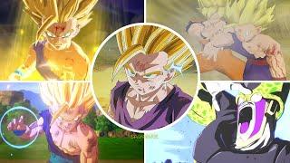 Evolution of Gohan Defeats Cell Father Son Kamehameha