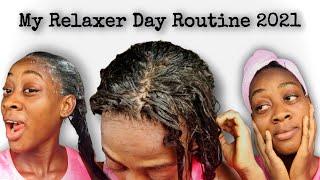 The Best & Easiest Way To Relax Your Hair At Home  Beginner Friendly