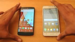 Samsung Galaxy Grand Prime vs Nexus 5 - Review HD