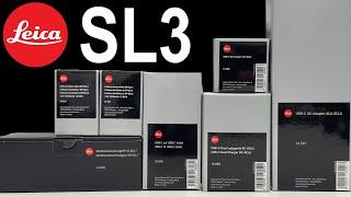 NEW Leica SL3  All Accessories Explained  Handgrip Studio Charging Kit etc.