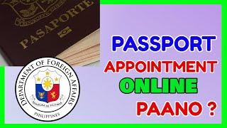 Passport Online Appointment Paano mag Book sa DFA?