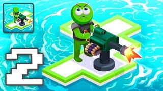 War of Rafts Crazy Sea Battle - Gameplay Walkthrough Part 2 - Casual Games To Play iOS Android