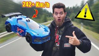 NEU aufgebautes RC AUTO wird unseren 242 Kmh SPEED REKORD BRECHEN 