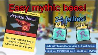How to get *CHEAP AND EASY* mythic bees in bee swarm simulator