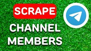 How to Scrape Telegram Channel Members 2024 - Full Guide