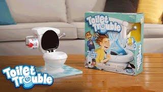 Toilet Trouble Face the Flush Official TV Commercial - Hasbro Gaming