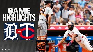Tigers vs. Twins Highlights 7224  MLB Highlights