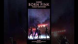 BLACKPINK WORLD TOUR BORN PINK RIYADH HIGHLIGHT CLIP