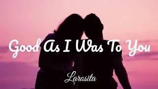 Lorrie Morgan - Good As I Was To You Lyric Video