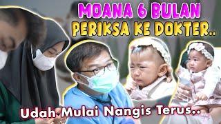 MOANA NANGIS TERUS DIBAWA KE DOKTER ANAK..