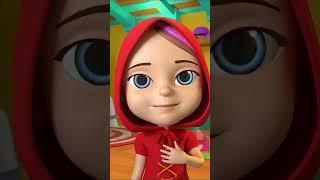 Little Red Riding Hood #shorts #trending #cartoon #littletritans #nurseryrhymes #babysongs 1