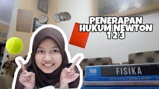 PRAKTIKUM HUKUM NEWTON 1 2 3  FADIA ARSYAD