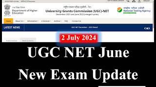 UGC Re-NET June New Admit Card  Update   UGC NET June Exam 2024  UGC NET RE-EXAM Update