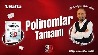 Polinomlar Konu Anlatım  Tek Video  3D Kamp 1.Hafta  PDF #öğrenmegarantili