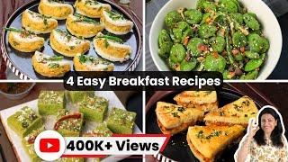 4 Less Oil इजी और हेल्दी Breakfast Recipes  Easy Nasta Recipe  MintsRecipes