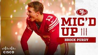 Mic’d Up Behind the Scenes with Brock Purdy at 49ers Media Day