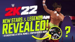 WWE 2K22 Roster Reveal New Superstars Announced Legends Reveal Comparisons & 2K at Royal Rumble