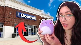 I hit the SQUISHMALLOW JACKPOT at goodwill thrift with me