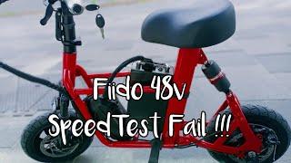 Fiido 48v Speed Test Fail