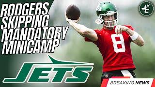 BREAKING Aaron Rodgers & Haason Reddick SKIPPING Mandatory Minicamp  2024 New York Jets News