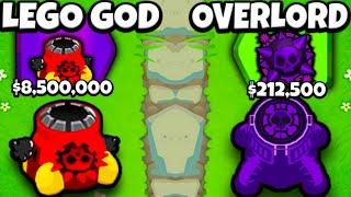 Lego Factory PARAGON VS Tier 5 Spike Overlord in BTD6