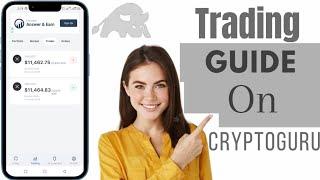 How To Trade On Cryptoguru  Quick And Easy Tutorial For Beginners