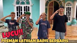 Lucu Preman Latihan Baris Berbaris