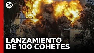 MEDIO ORIENTE  Israel detectó el lanzamiento de 100 cohetes desde el Líbano